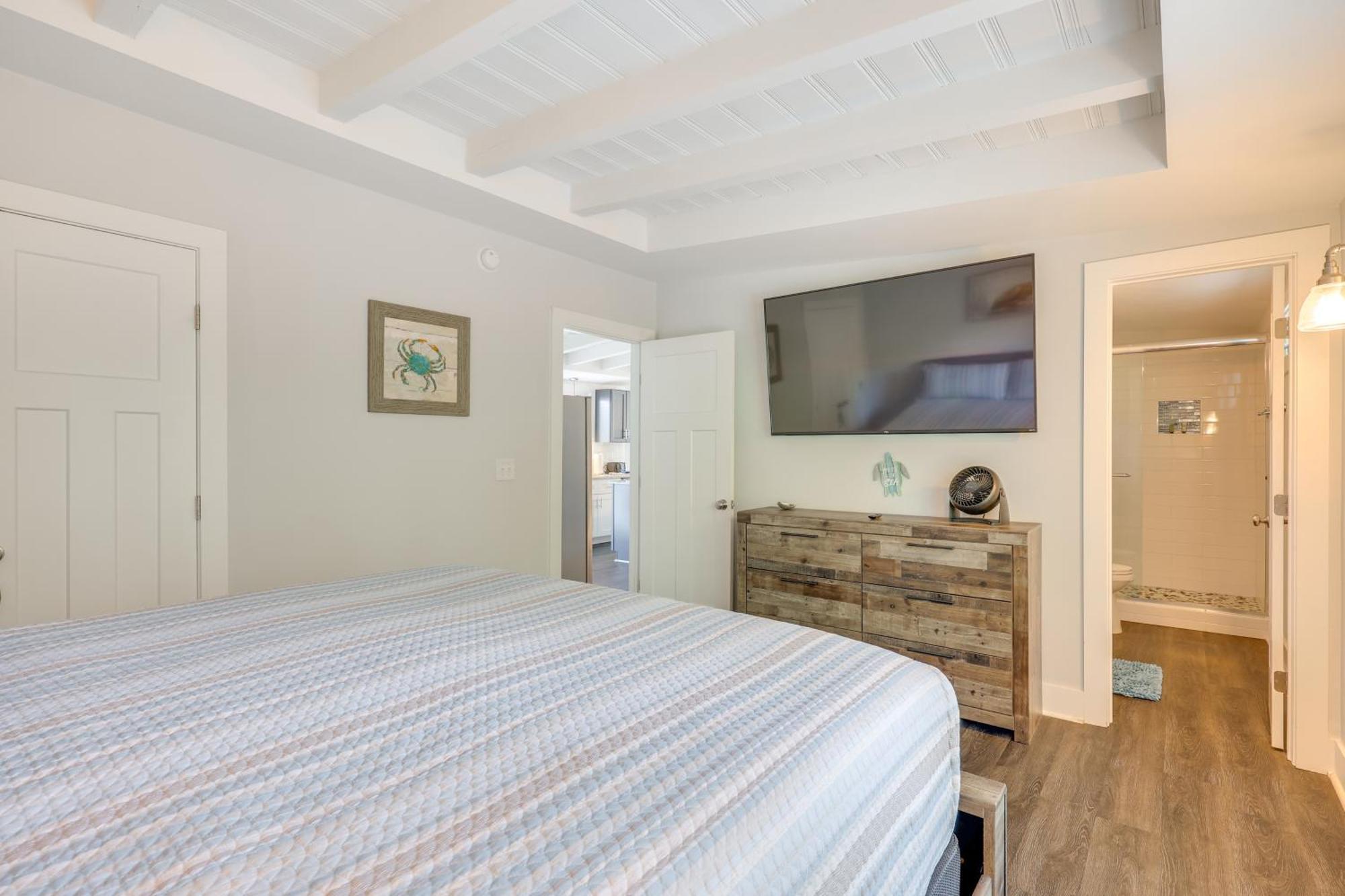 Modern Oak Island Escape 1 Mile To Long Beach! Exteriér fotografie