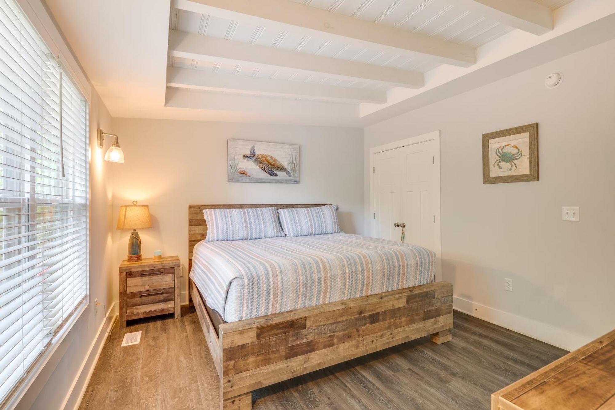 Modern Oak Island Escape 1 Mile To Long Beach! Exteriér fotografie